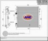 AHE 123.137/A Radiator, engine cooling